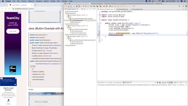 Using JButton to switch panel content in Eclipse смотреть онлайн