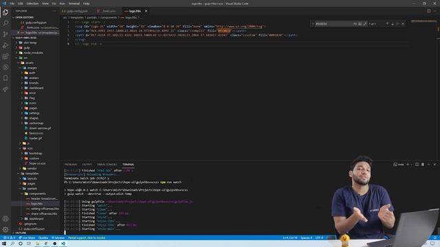 Create Impeccable Dashboard With HOPE UI | Customizing Loader | Iqonic Design смотреть онлайн