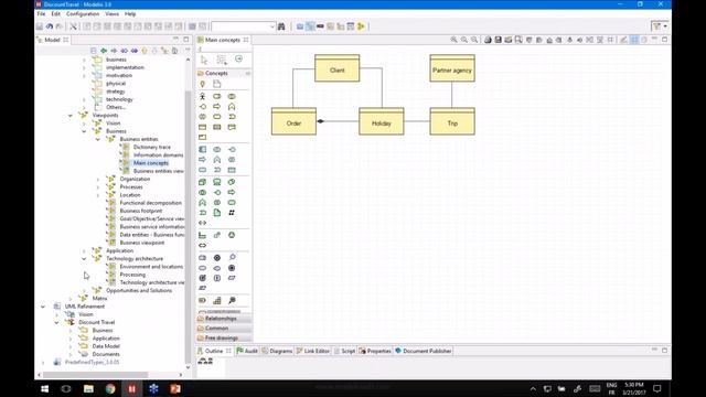Enterprise Architecture modeling with Modelio смотреть онлайн