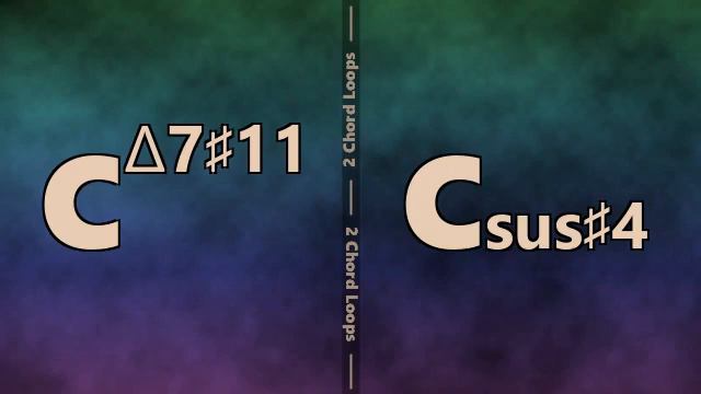 Cmaj7#11 to Csus #4 Backing Track смотреть онлайн