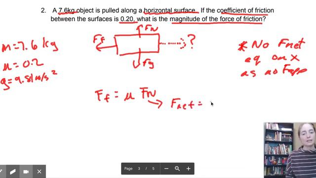 #20 Physics 20 Force of Friction смотреть онлайн