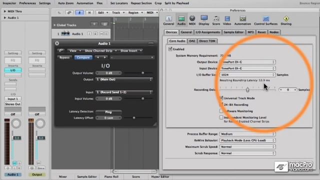 Logic 207: Logic's Latency Toolbox - 18 Measuring Recording Delay with the IO Plug-in смотреть онлайн