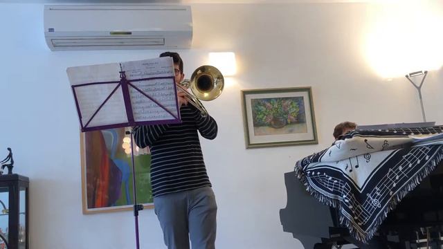 Ferdinand David's Concertino for Trombone смотреть онлайн