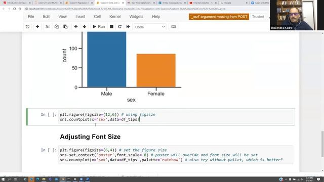 Data Visualization with Seaborn Part 6 of 6 -Style and Color | Hindi смотреть онлайн