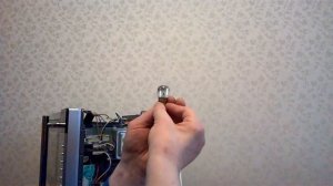 Замена лампочки в микроволновке....