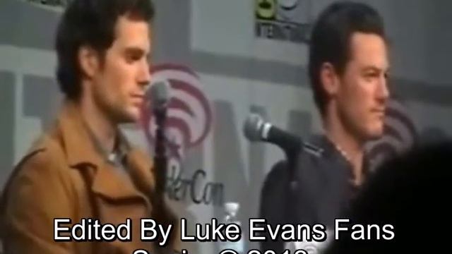 Luke Evans Fans Spain-Wondercon 2011 Inmortals Henry Cavill y Luke Evans (parte 1) смотреть онлайн