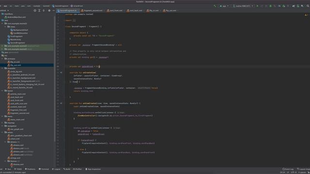 Flip Card Animation, cómo voltear una vista en Android usando Kotlin смотреть онлайн