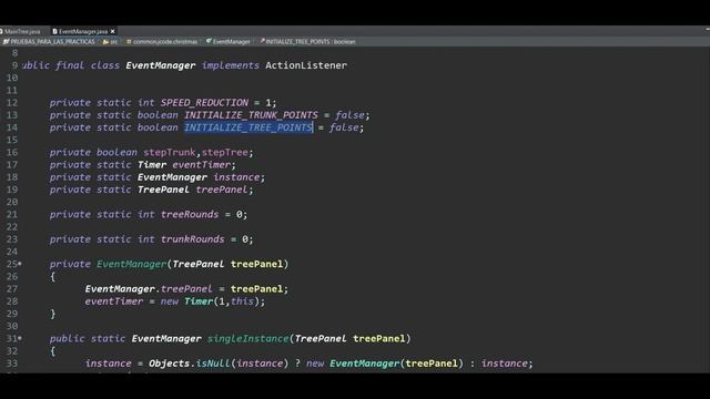 Cómo dibujar un ÁRBOL de NAVIDAD en Java utilizando un TIMER de SWING смотреть онлайн
