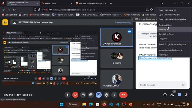 How To Build Telegram bots With Python- Organized by Owasp Tirunelveli смотреть онлайн