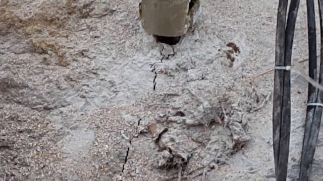 Разрушение валунов гидроклином Darda