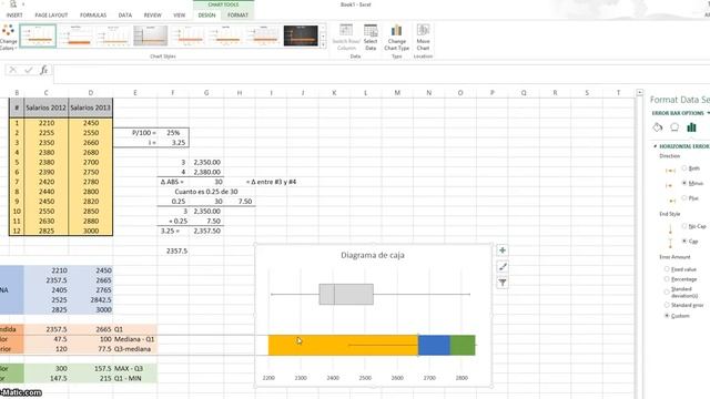 2 Graficos de Caja y Percentiles excel 2013 смотреть онлайн