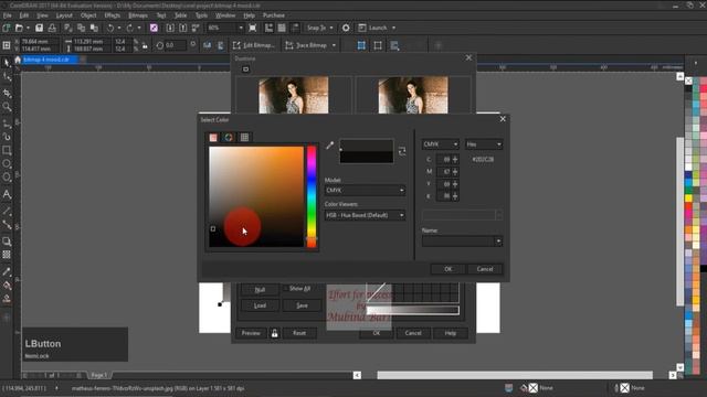 Corel draw 2017 class 96 bitmap menu mode option Urdu/Hindi смотреть онлайн