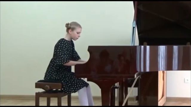 И. С. Бах «Двухголосная инвенция До мажор». Илюшкина Фаина, 4 класс смотреть онлайн