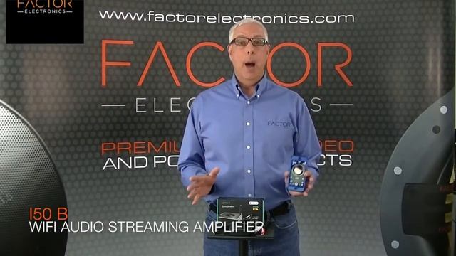 Factor Electronics i50B 24 bit/192KHz wifi streaming, Bluetooth 4.0 and 80 w amplifier смотреть онлайн