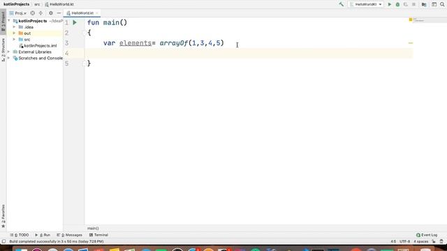 Kotlin arrayOf() method in hindi part -16 смотреть онлайн