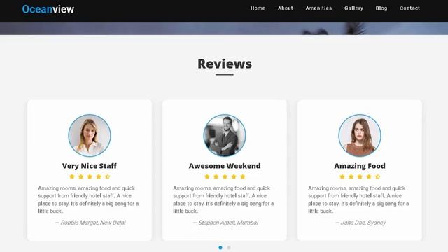 Oceanview - Hotel HTML Template | Themeforest Templates смотреть онлайн