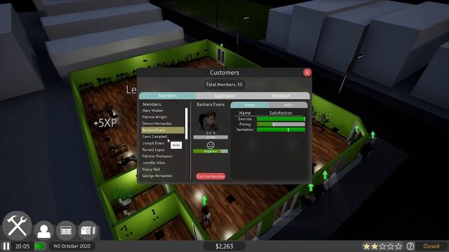 Прохождение игры Gym Tycoon. 2 часть. Конец смотреть онлайн
