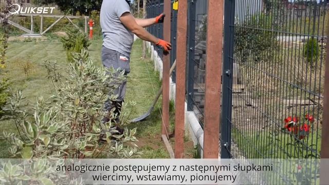 Установка деревянного забора с помощью QUIKSET смотреть онлайн