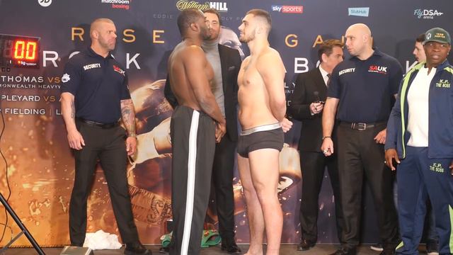 DAVE ALLEN VS LENROY TOMAS FACE OFF смотреть онлайн