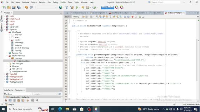 How to create servlets for a website using Java and JSP ?? смотреть онлайн