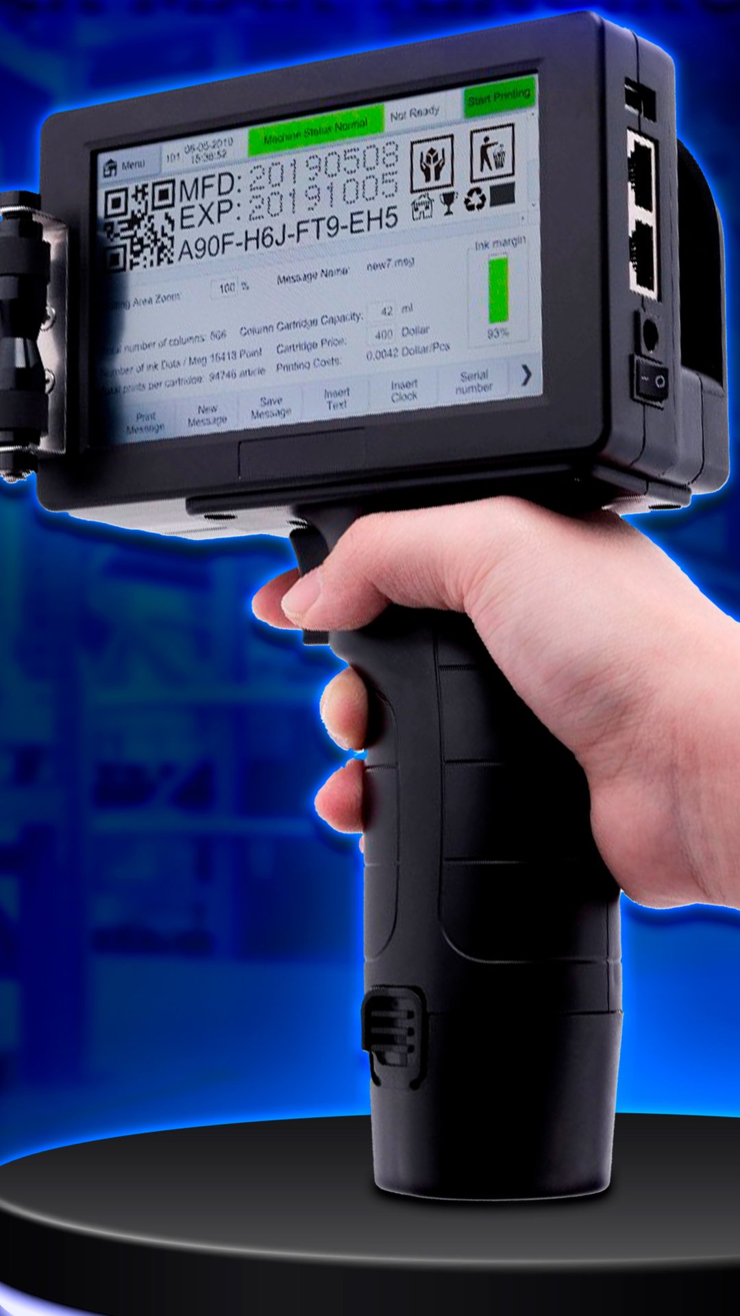 Маркиратор широкоформатный DAERMAX T508 #daermax #маркировка смотреть онлайн