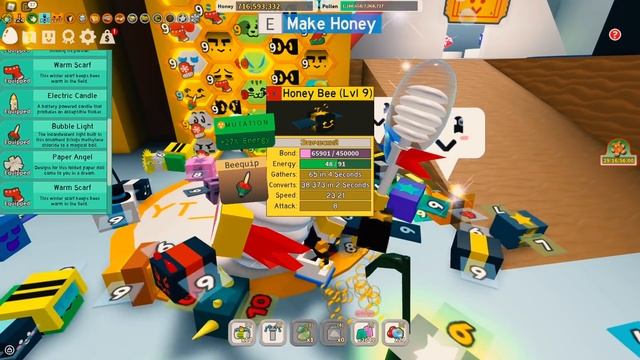 Прокачиваем удачу на Ticket в Bee Swarm Simulator смотреть онлайн