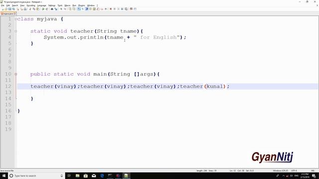 JAVA Tutorial Part - 15 | How to use Method in Java смотреть онлайн