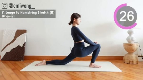 10 min Full Body Stretch (Daily Routine for Cool Down, Flexibility, Mobility & Relaxation) ~ Emi