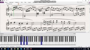 «Жаворонок»-мелодия из т/п «В мире животных»|Разбор| piano music|синтезатор| Ноты| free sheet