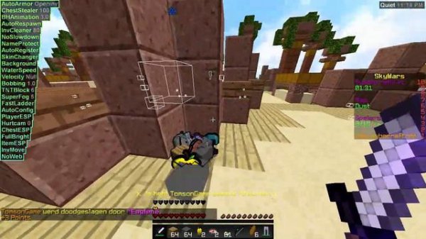 InvMove Update + CubeCraft Killaura Update | Minecraft Let's Hack | Free Minecraft Hack Client