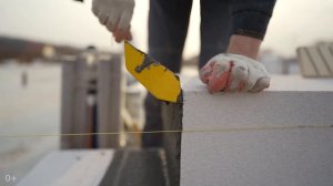 Строительство дома из газобетона. Мастер-класс по тонкошовной кладке. Полная версия.