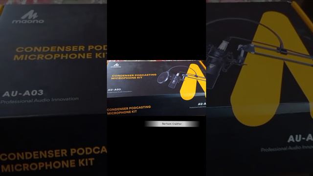 Maono AU-A03 Condenser Microphone Kit - Unboxing | Flipkart | Best Studio Recording mic Under 5000 смотреть онлайн