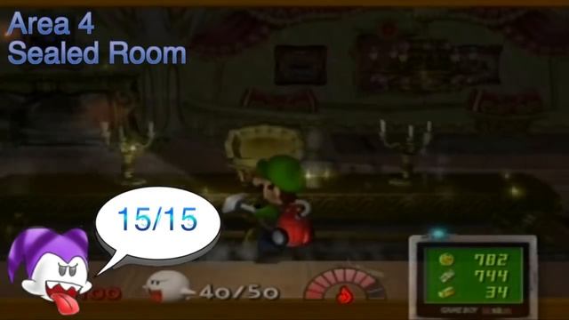 Luigi's Mansion - Speedy Spirit and Gold Mouse Locations смотреть онлайн