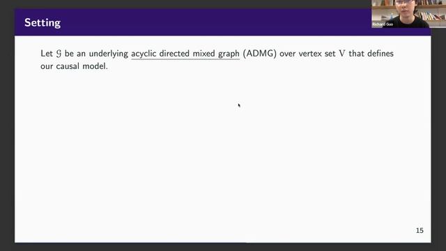 Richard Guo: Confounder selection via iterative graph expansion смотреть онлайн