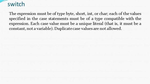 Java’s Selection Statements - Java (Nested ifs, The if-else-if Ladder, switch, Statements) смотреть онлайн