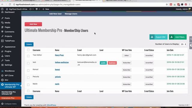 How to add users manually on Ultimate Membership Pro Wordpress смотреть онлайн