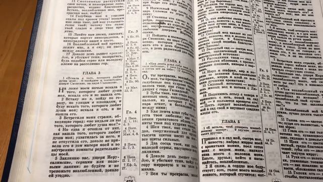 195. Чтение Библии по плану. Песнь песней Соломона 1-4. смотреть онлайн