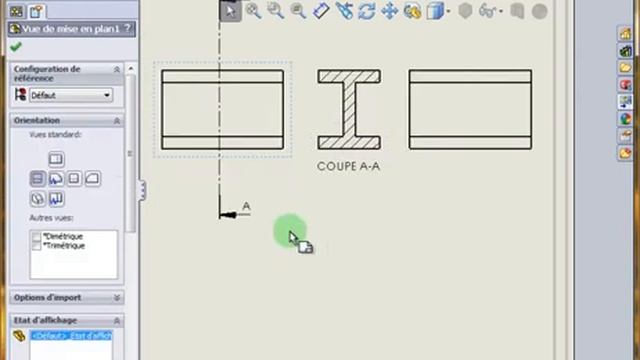Mp7. Section Rabattue dans Solidworks смотреть онлайн