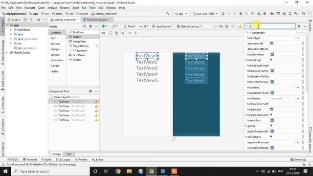 how to change fonts of a text View text in android studio||how to set custom fonts in android studi смотреть онлайн