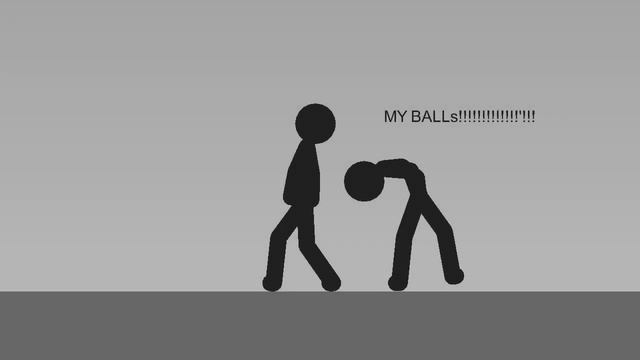 When you get kicked in the balls. (Stick Nodes) смотреть онлайн