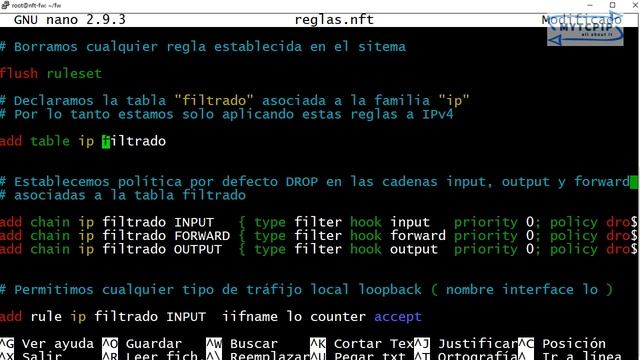 NFTABLES DISEÑO DE UN FIREWALL MODERNO смотреть онлайн