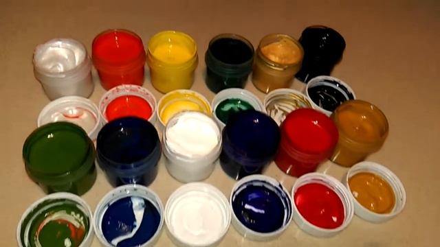 Детская гуашь из 12-ти цветов смотреть онлайн