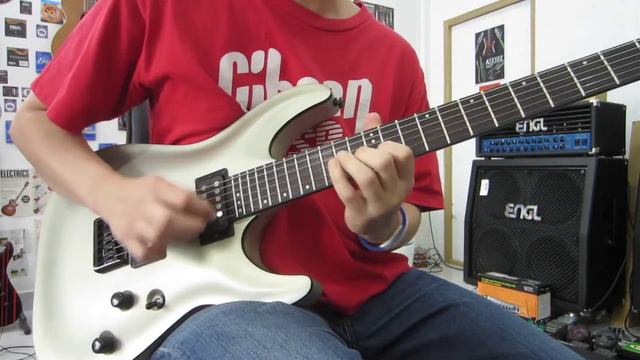 อ.โอ๋ ลองกีตาร์ Schecter Guitar Research Stealth C 1 Satin Silver Electric Guitar смотреть онлайн