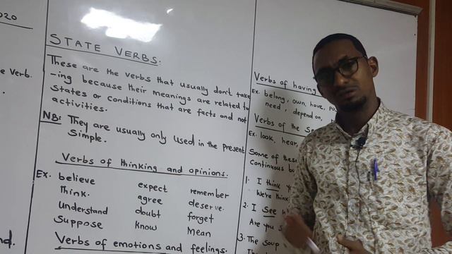 PRESENT CONTINUOUS PART TWO-LESSON 11 ||Tr.mohamedmoge|| смотреть онлайн