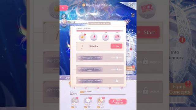 Shining Nikki Global S1: Dorea Event Pulls, got 1M gold but can't reach Star 4-0 today broke in key смотреть онлайн