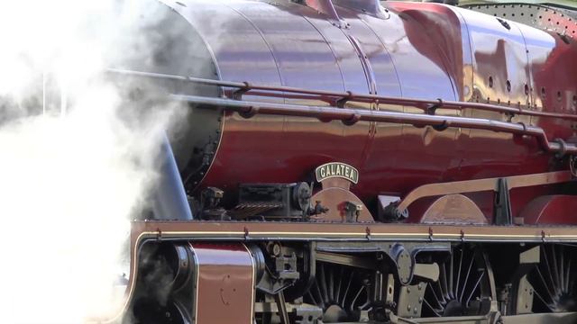 LMS Jubilee Class 4-6-0 no 45699 Galatea At Carlisle with The Hadrian 11/10/2014 смотреть онлайн