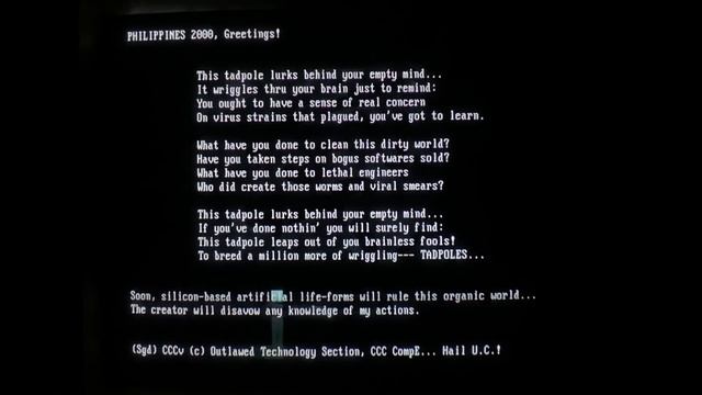 Virus.DOS.Tadpole смотреть онлайн