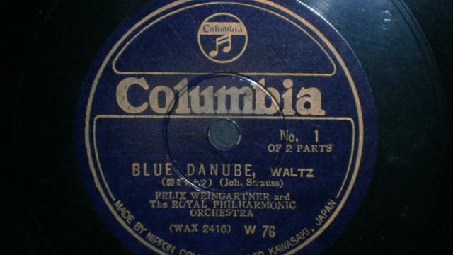 Felix Weingartner - J Strauss II - The Beautiful Blue Danube смотреть онлайн