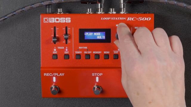 BOSS RC-500 Loop Station Compact Phrase Recorder Demo
