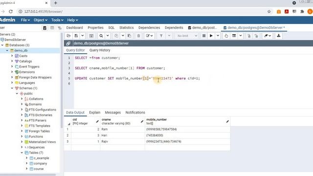 SQL #Arrays Update/Retrive & InBuilt functions on Arrays in #PostgreSQL смотреть онлайн